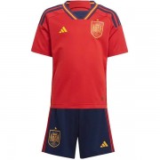 Equipaciones De Futbol Para Niños España Copa Mundial 2022 Camiseta Primera..